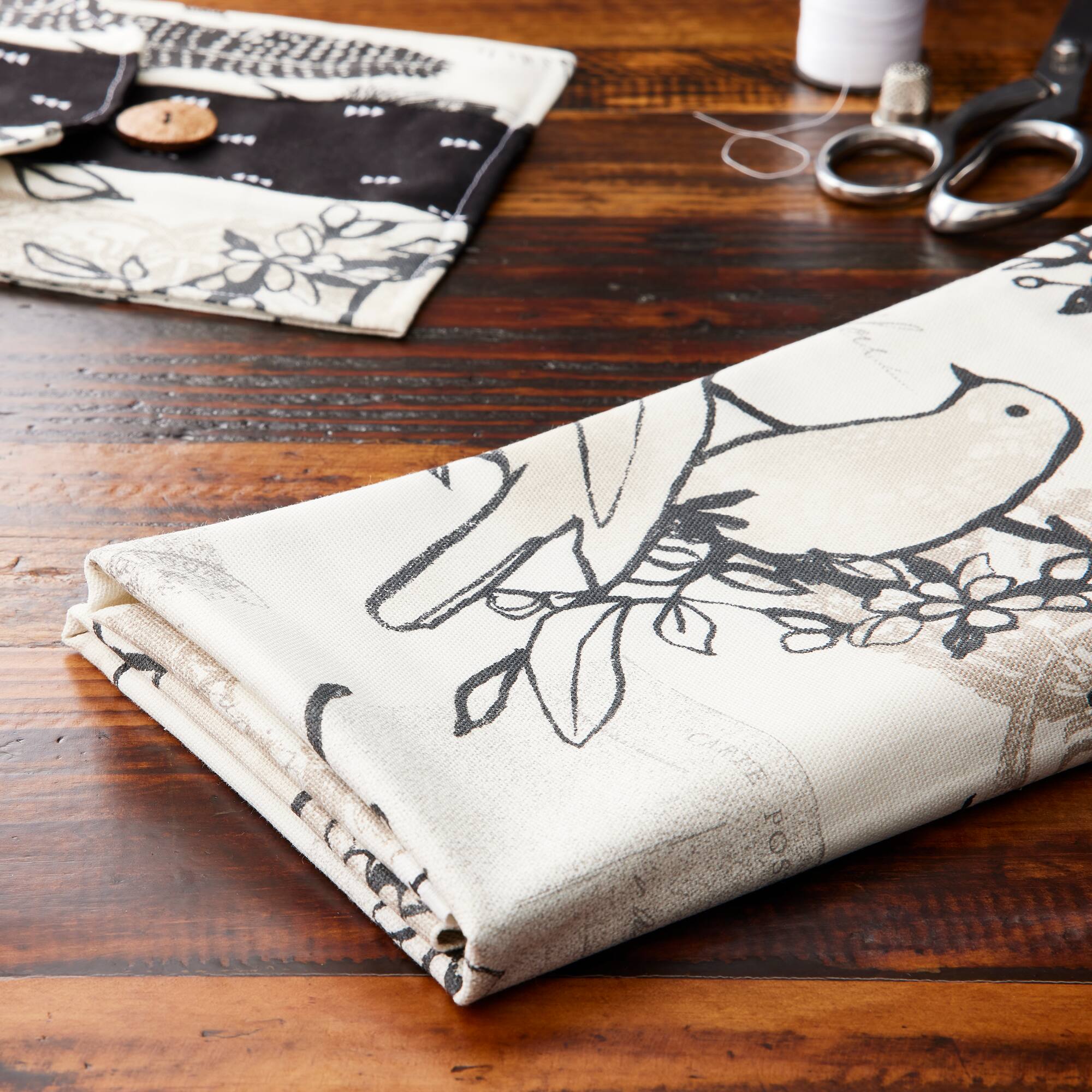 Richloom Lilah Gray Home Décor Fabric